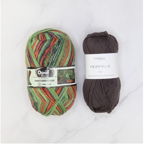 Botanic Shawl Yarn Kit: Hundertwasser 781 Rock