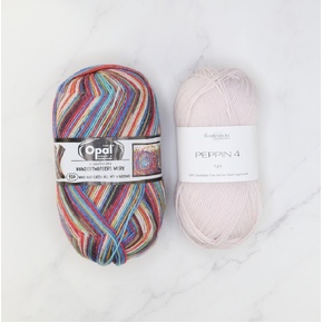 Botanic Shawl Yarn Kit: Hundertwasser 970 Beige