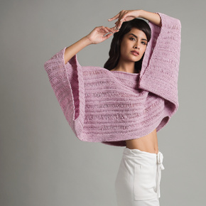 Aitana Boho Top in Chaski 4ply Pattern