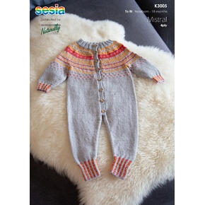 Sesia K3005 Baby Onesie Pattern