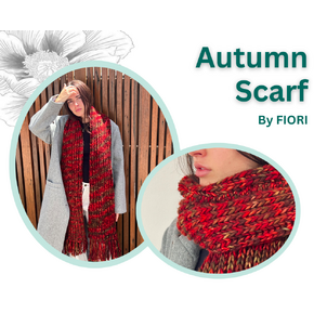 Autumn Scarf Kit in Fiori Grande