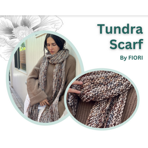 Tundra Scarf Kit in Fiori Grande + DK IV