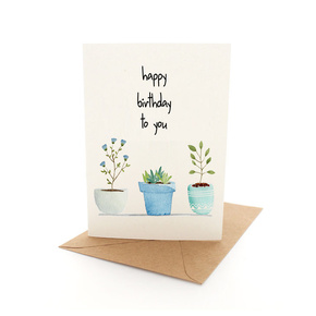 Greeting Card: Plantation Birthday