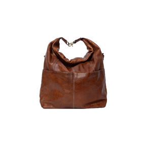 Re:Designed Project 100 Small Foldover Crossbody Bag: Walnut