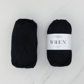 Sue Daley Designs Crochet Bobble Cushion Kit: W001 Black