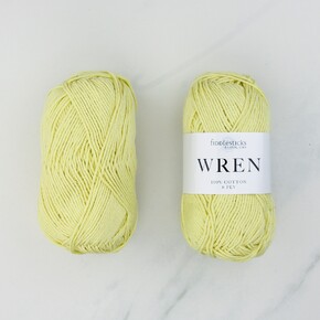 Sue Daley Designs Crochet Bobble Cushion Kit: W004 Butter