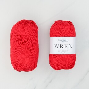Sue Daley Designs Crochet Bobble Cushion Kit: W018 Red