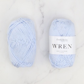 Sue Daley Designs Crochet Bobble Cushion Kit: W040 Pastel Blue