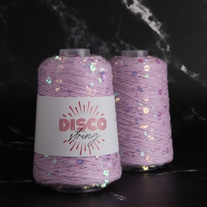 Stitch Lane Yarns Disco String: 95 Lavender Shimmer