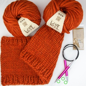 Skein Sisters Chunky Beginner Cowl 