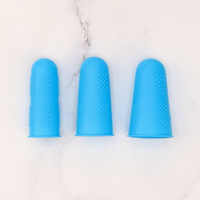 by Skein Sisters Finger Protectors: Blue