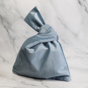 by Skein Sisters Knot Project Bag Velvet: Blue