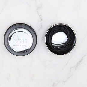 by Skein Sisters Magic Cord Small: Jet Black