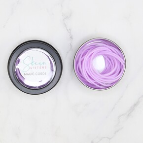 by Skein Sisters Magic Cord Small: Lilac    