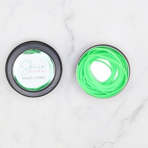 by Skein Sisters Magic Cord Small: Lime 