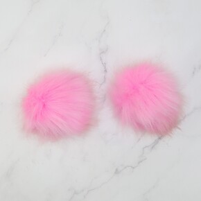by Skein Sisters Pom Pom: Candy Pink