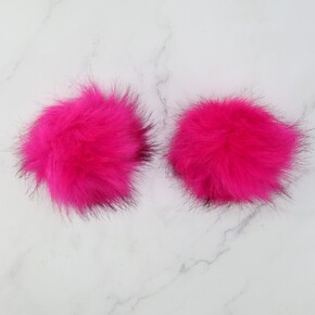 by Skein Sisters Pom Pom: Hot Pink
