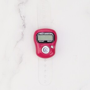 by Skein Sisters Digital Row Counter: Cerise