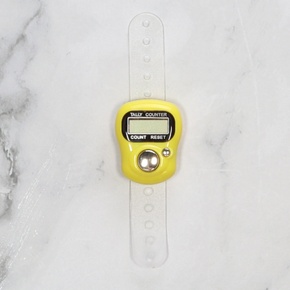 by Skein Sisters Digital Row Counter: Yellow