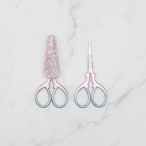 by Skein Sisters Retro Embroidery Scissors: Ice Pink