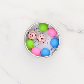 by Skein Sisters Stitch Saver Balls: Pink Mosaic