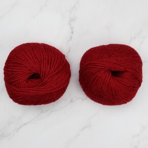 Skein Sisters Trackwork Scarf Kit: 14025 Red