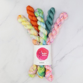 Skein Sisters Fabulous Five Sock Set
