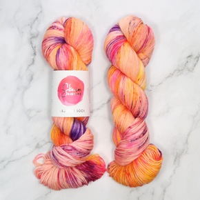 Skein Sisters Fabulous Sock: 002 Tropical Sunset