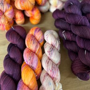 Skein Sisters Fabulous Sock 3 Skein Set: Tango A