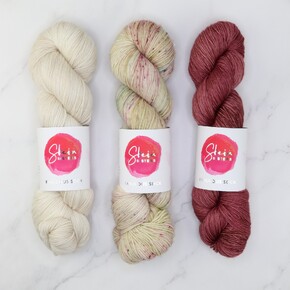 Skein Sisters Fabulous Sock 3 Skein Set: Bouquet DYED TO ORDER 13/05/2025