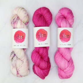 SS Art Nouveau Sweater Set in Fabulous Sock: Ethereal, sizes 4-7