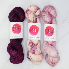 SS Art Nouveau Sweater Set in Fabulous Sock: Spellbound, sizes 1-3