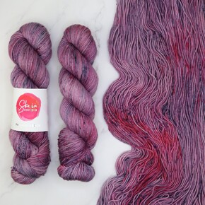 Skein Sisters Fabulous Sock DYED TO ORDER 13/05/2025: 1390 Future Violets