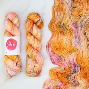Skein Sisters Fabulous Sock DYED TO ORDER 13/05/2025: 1080 Tango Train