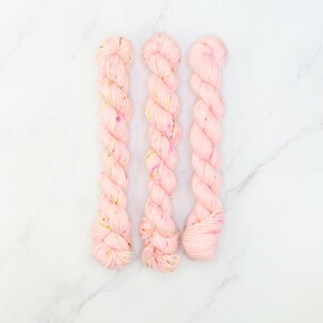 Skein Sisters Fabulous Sock Minis 20g/80m: Pretty in Pink