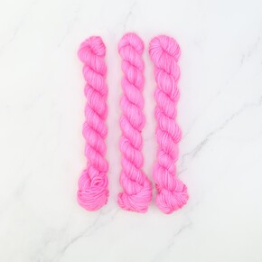 Skein Sisters Fabulous Sock Minis 20g/80m: Razzle Dazzle Rose