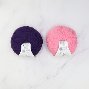 Westknits MKAL 2024 Go Go Dynamo Shawl Sets in Bellissimo 4: Plum Floss