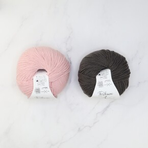 Westknits MKAL 2024 Go Go Dynamo Shawl Sets in Bellissimo 4: Slate Pink