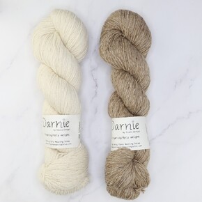 Westknits MKAL 2024 Go Go Dynamo Shawl Sets in Darnie: Baileys