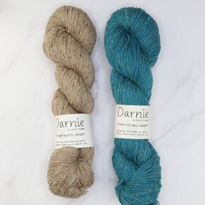 Westknits MKAL 2024 Go Go Dynamo Shawl Sets in Darnie: Finn