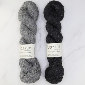 Westknits MKAL 2024 Go Go Dynamo Shawl Sets in Darnie: Foggy Dew