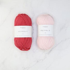 Westknits MKAL 2024 Go Go Dynamo Shawl Sets in Peppin 4: Coral
