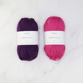 Westknits MKAL 2024 Go Go Dynamo Shawl Sets in Peppin 4: Go Go Purple