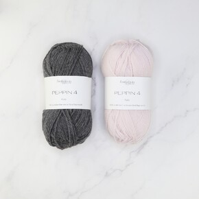 Westknits MKAL 2024 Go Go Dynamo Shawl Sets in Peppin 4: Granite