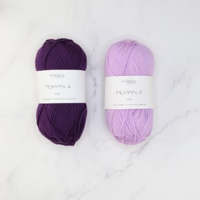Westknits MKAL 2024 Go Go Dynamo Shawl Sets in Peppin 4: Grape