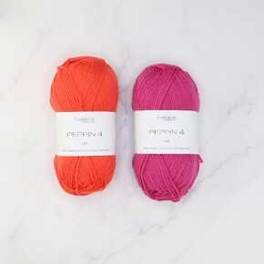 Westknits MKAL 2024 Go Go Dynamo Shawl Sets in Peppin 4: Lipstick