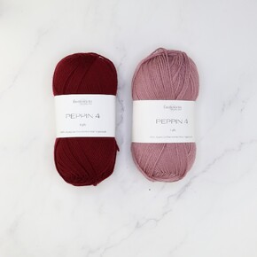 Westknits MKAL 2024 Go Go Dynamo Shawl Sets in Peppin 4: Moonstone