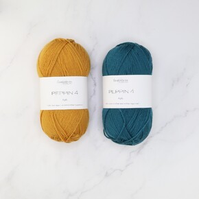 Westknits MKAL 2024 Go Go Dynamo Shawl Sets in Peppin 4: Mustard