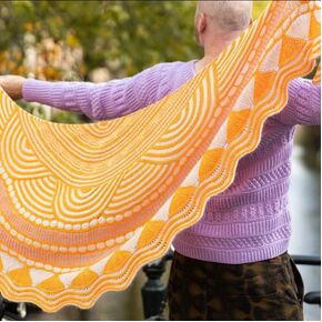 Westknits MKAL 2024 Go Go Dynamo Shawl Sets in Peppin 4