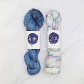 Krisanteema Shawl Set in Romance: Mako DYED TO ORDER 16/12/2025